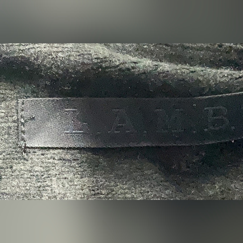 L.A.M.B. By Gwen Stefani Black and White Graphic Dress - Picture 4 of 4